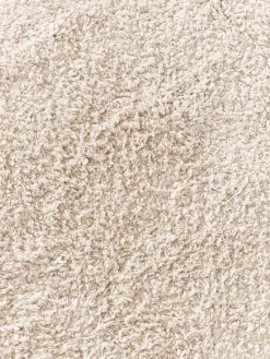 Redonda|Alfombras Rectangulares></noscript>Westwing Collection Alfombra redonda artesanal de algodón con flecos Daya Beige claro