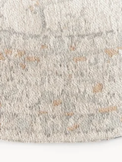 New Alfombra redonda artesanal de chenilla Loire Redonda|Alfombras Rectangulares