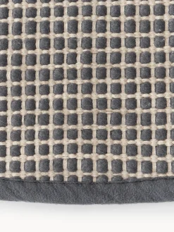 Online Alfombra redonda artesanal de lana Amaro Redonda|Alfombras Rectangulares