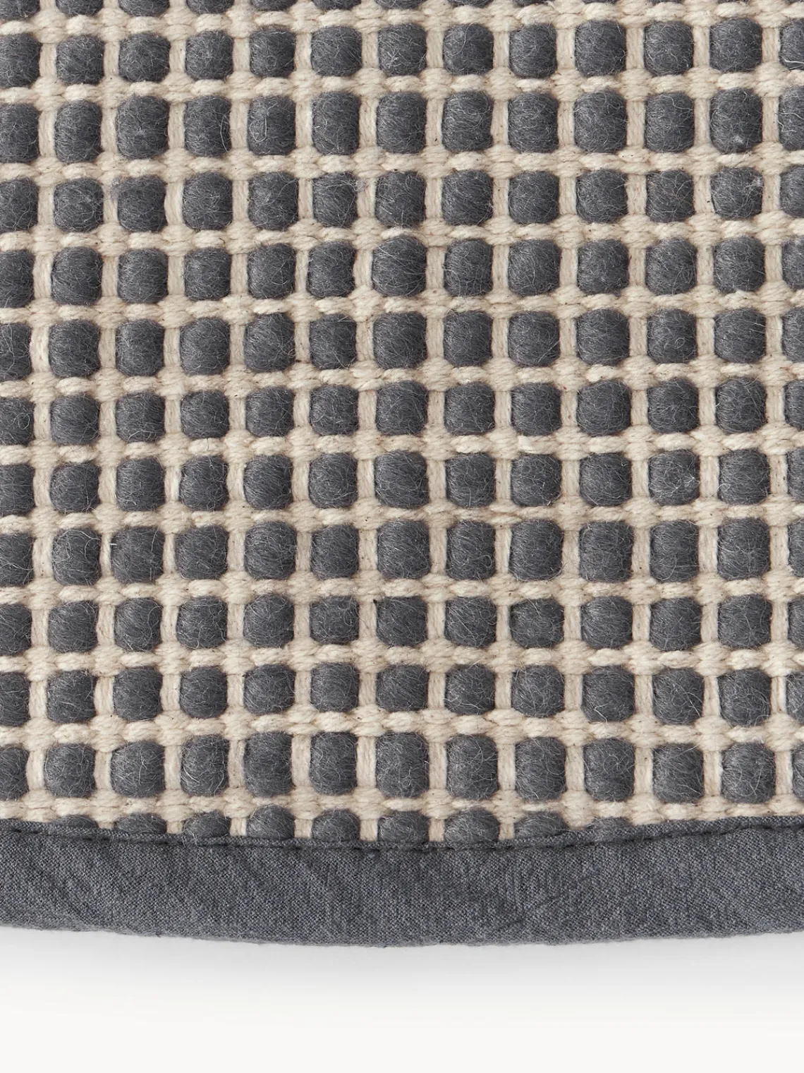 Online Alfombra redonda artesanal de lana Amaro Redonda|Alfombras Rectangulares