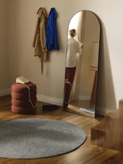 Online Alfombra redonda artesanal de lana Amaro Redonda|Alfombras Rectangulares