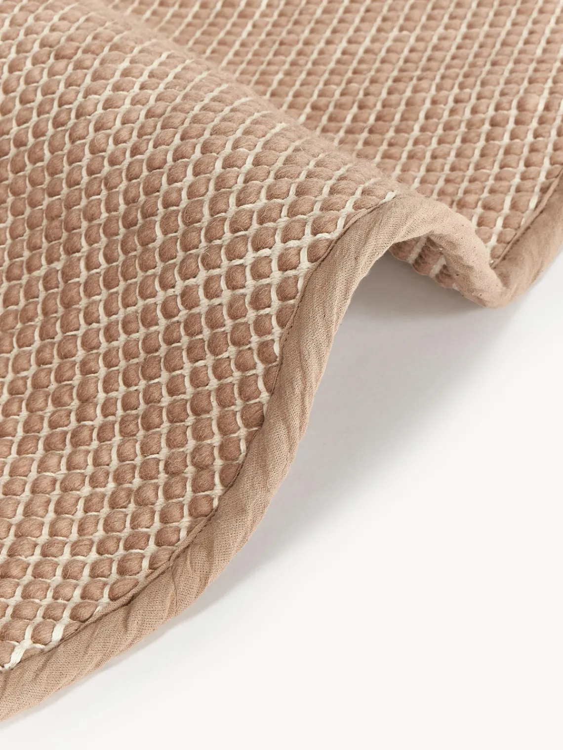 New Alfombra redonda artesanal de lana Amaro Redonda|Alfombras Rectangulares