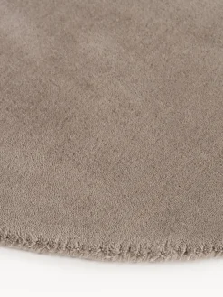 Redonda|Alfombras Rectangulares>Westwing Collection Alfombra redonda artesanal de lana Zayne Greige