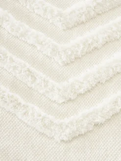 Redonda|Alfombras Rectangulares></noscript>Westwing Collection Alfombra redonda de algodón texturizada Ziggy