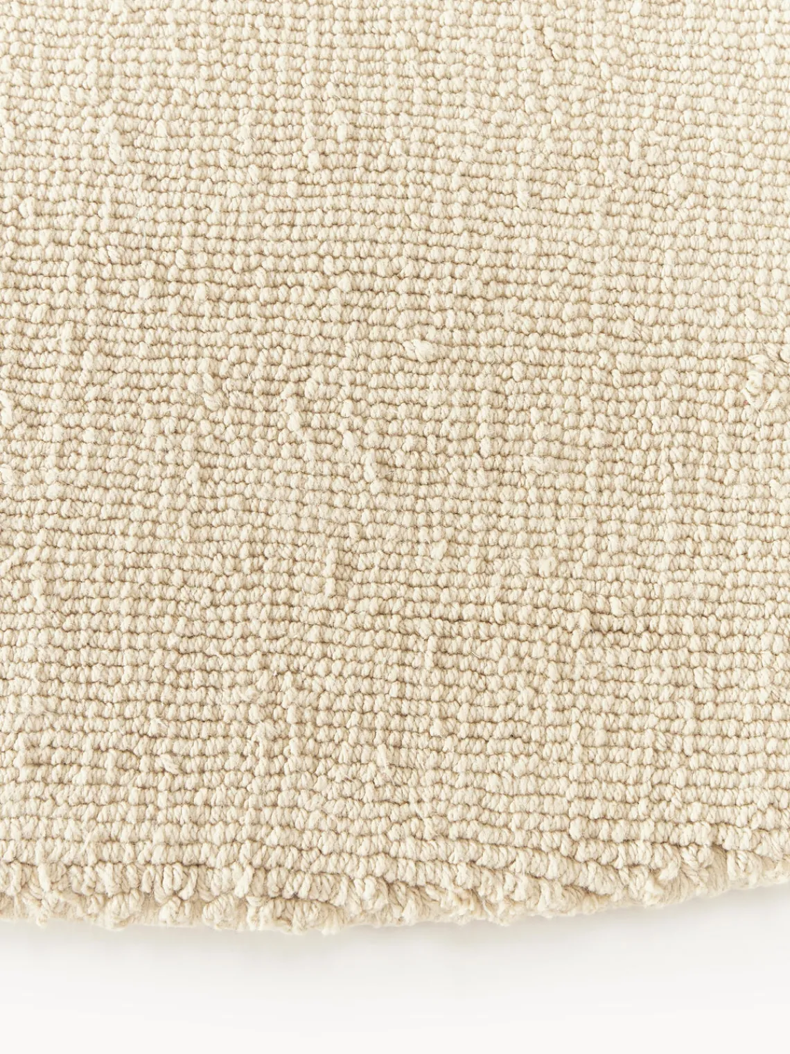 Outlet Alfombra redonda de algodón artesanal Lora Redonda|Alfombras Rectangulares