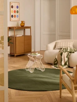 Discount Alfombra redonda de algodón artesanal Lora Redonda|Alfombras Rectangulares