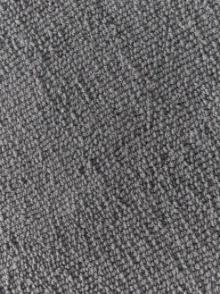 Redonda|Alfombras Rectangulares></noscript>Westwing Collection Alfombra redonda de algodón artesanal Lora Gris oscuro