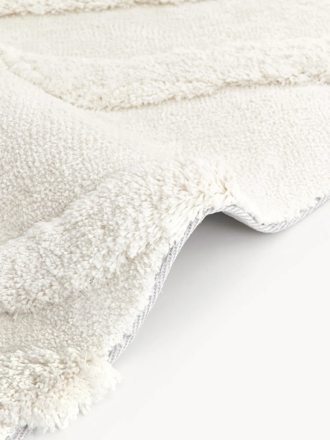 Alfombra redonda de pelo largo texturizada Magda Redonda|Alfombras Rectangulares