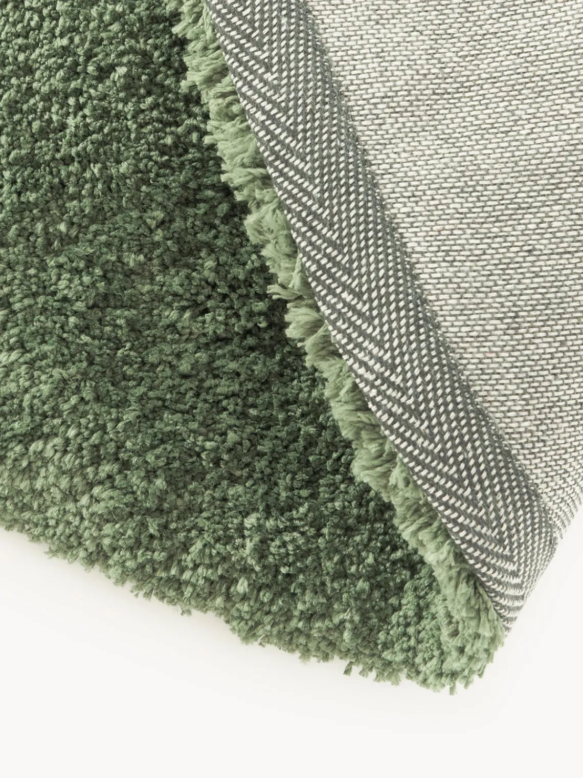 Outlet Alfombra redonda de pelo largo Leighton Redonda|Alfombras Rectangulares