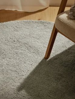 Sale Alfombra redonda de pelo largo Leighton Redonda|Alfombras Rectangulares