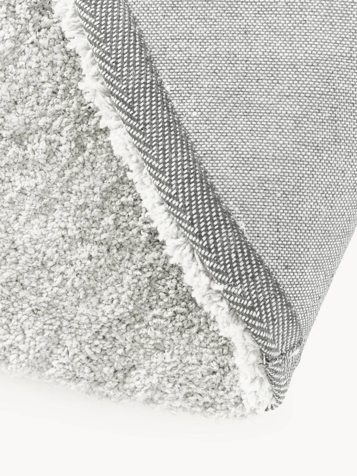 Sale Alfombra redonda de pelo largo Leighton Redonda|Alfombras Rectangulares