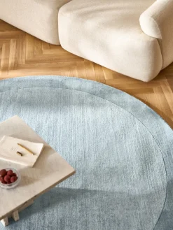 Best Alfombra redonda de pelo corto Kari Redonda|Alfombras Rectangulares