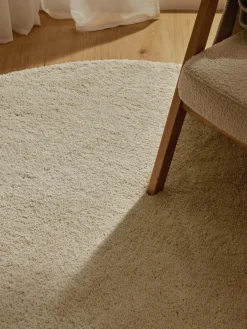 New Alfombra redonda de pelo largo Leighton Redonda|Alfombras Rectangulares