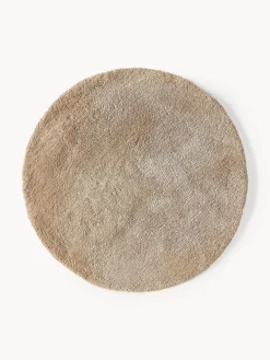 Clearance Alfombra redonda de pelo largo Leighton Redonda|Alfombras Rectangulares