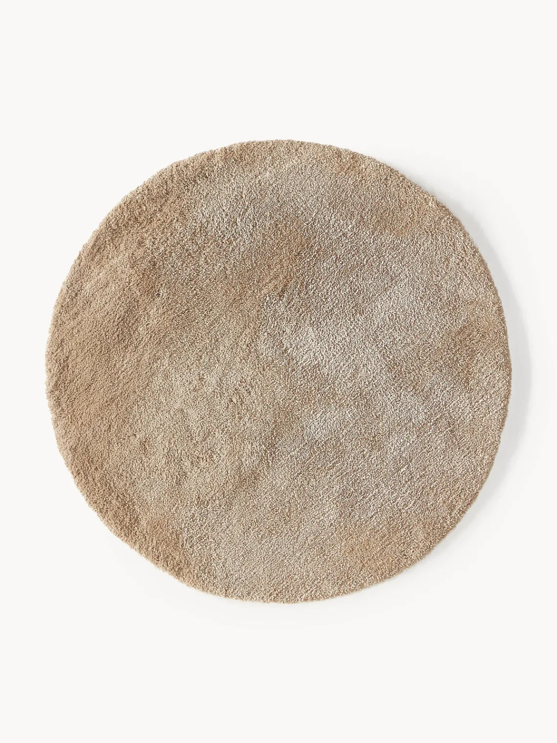 Clearance Alfombra redonda de pelo largo Leighton Redonda|Alfombras Rectangulares