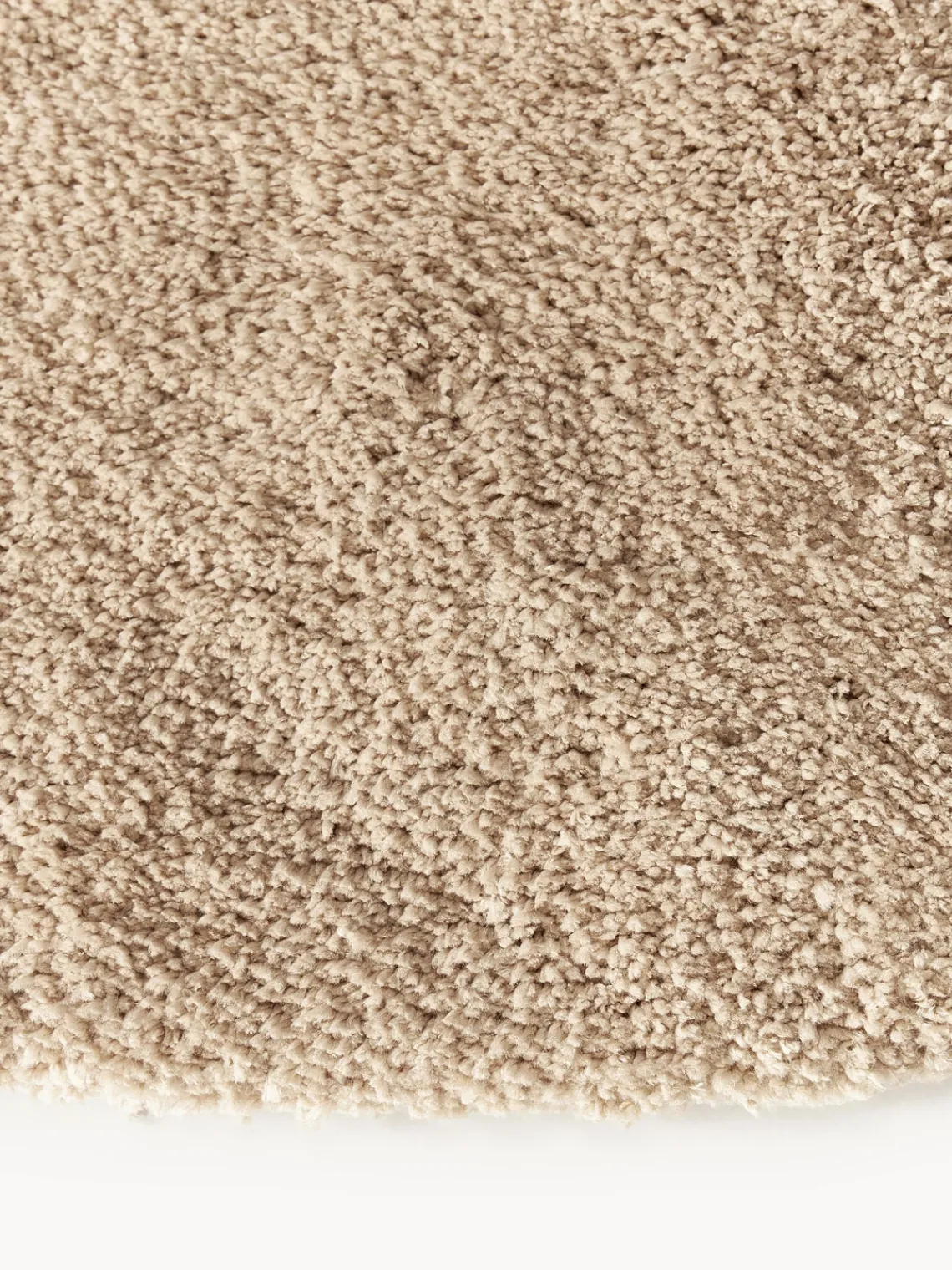 Clearance Alfombra redonda de pelo largo Leighton Redonda|Alfombras Rectangulares