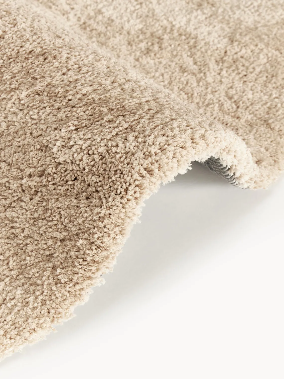 Clearance Alfombra redonda de pelo largo Leighton Redonda|Alfombras Rectangulares