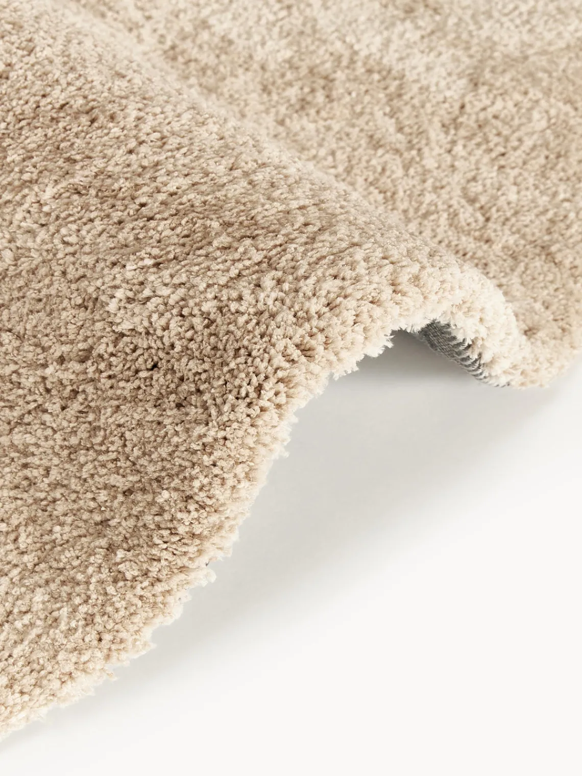 Clearance Alfombra redonda de pelo largo Leighton Redonda|Alfombras Rectangulares