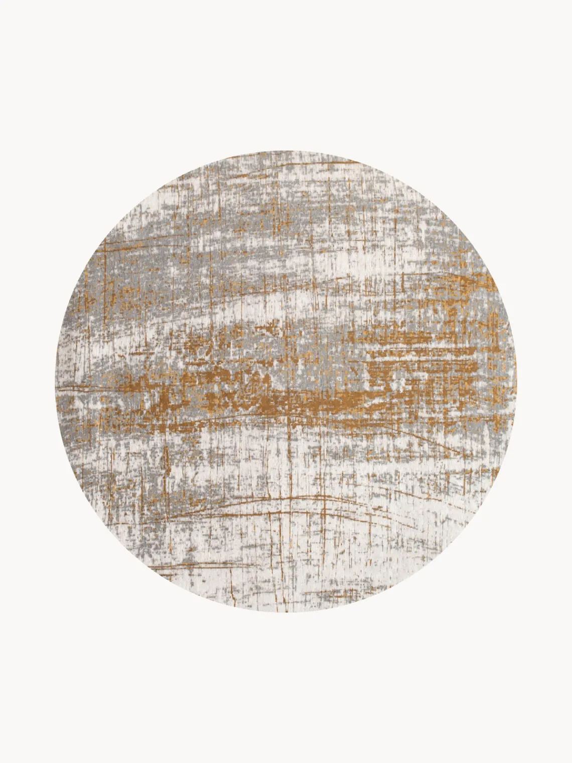 Redonda|Alfombras Rectangulares>Louis de Poortere Alfombra redonda de pelo corto Grip