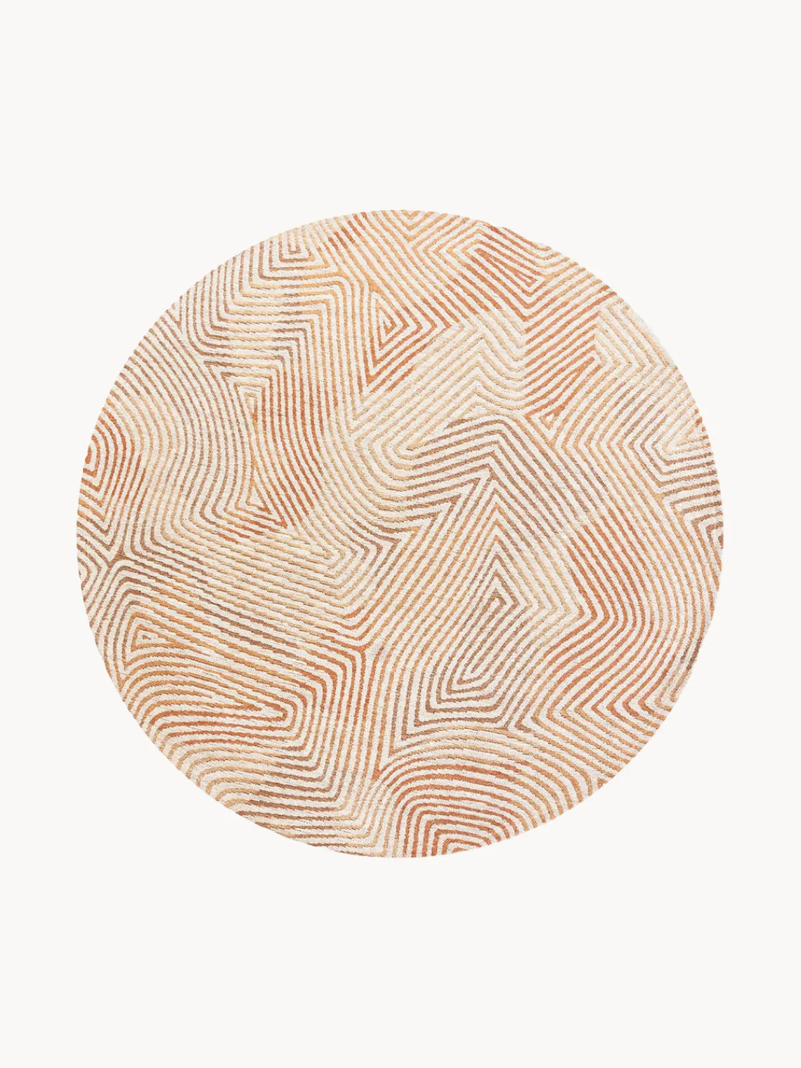 Alfombra redonda de tejido plano Coral Redonda|Alfombras Rectangulares