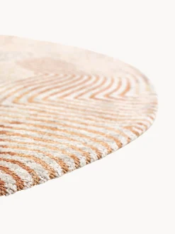 Alfombra redonda de tejido plano Coral Redonda|Alfombras Rectangulares