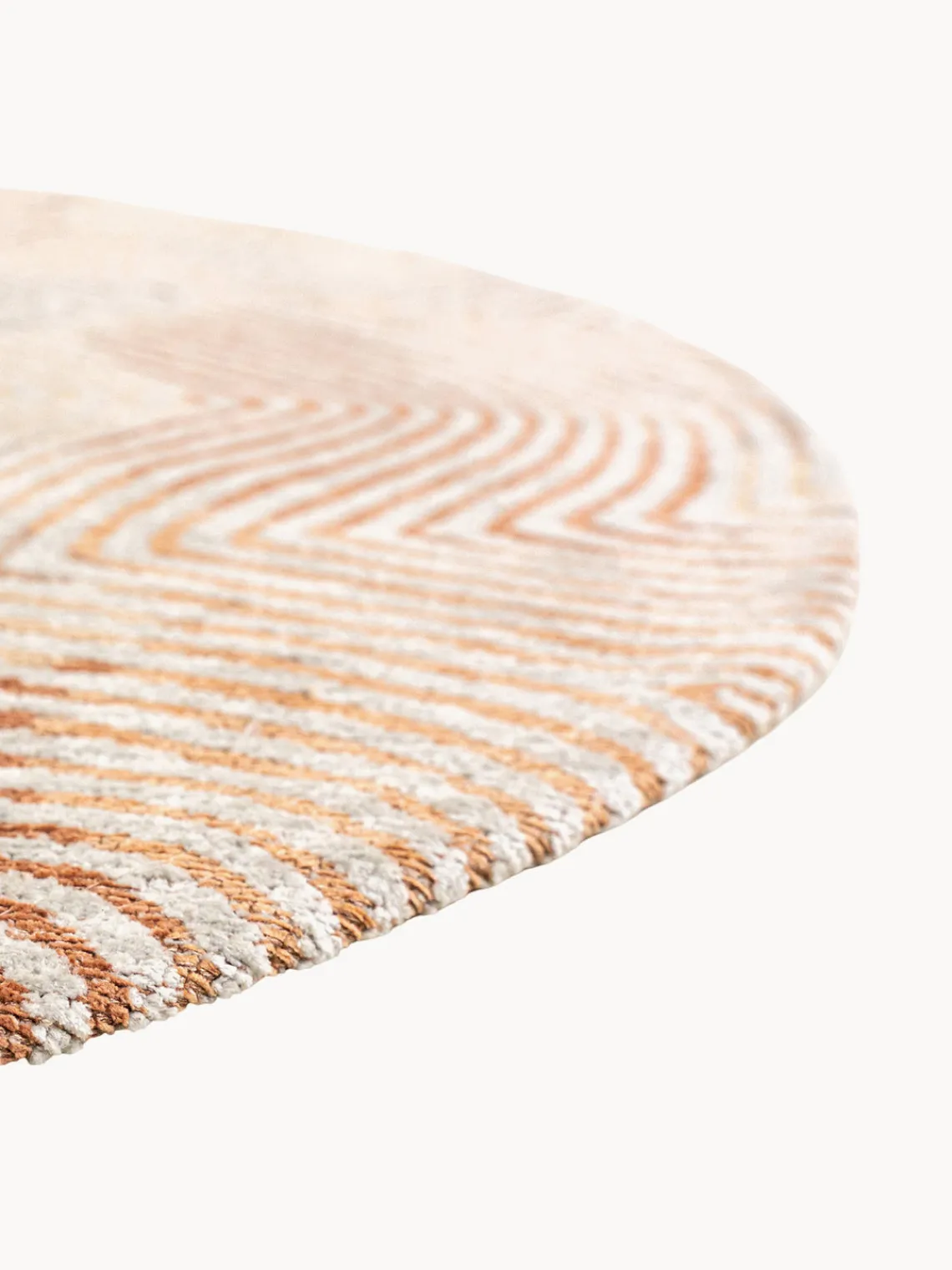Alfombra redonda de tejido plano Coral Redonda|Alfombras Rectangulares