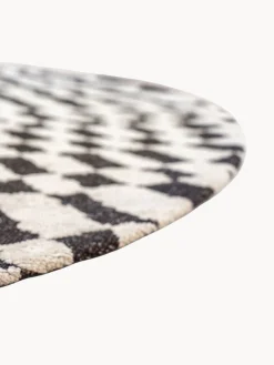 Alfombra redonda tejida Jacquard Barber Redonda|Alfombras Rectangulares