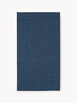 Alfombras De Exterior|Alfombras De Exterior>Westwing Collection Alfombra reversible para interior y exterior Whitby Azul oscuro, blanco Off White