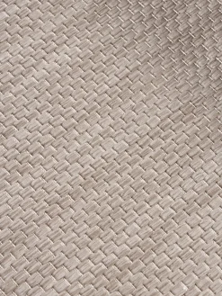 Alfombras De Exterior|Alfombras De Exterior>Westwing Collection Alfombra reversible redonda para interior y exterior Whitby Taupe, blanco Off White