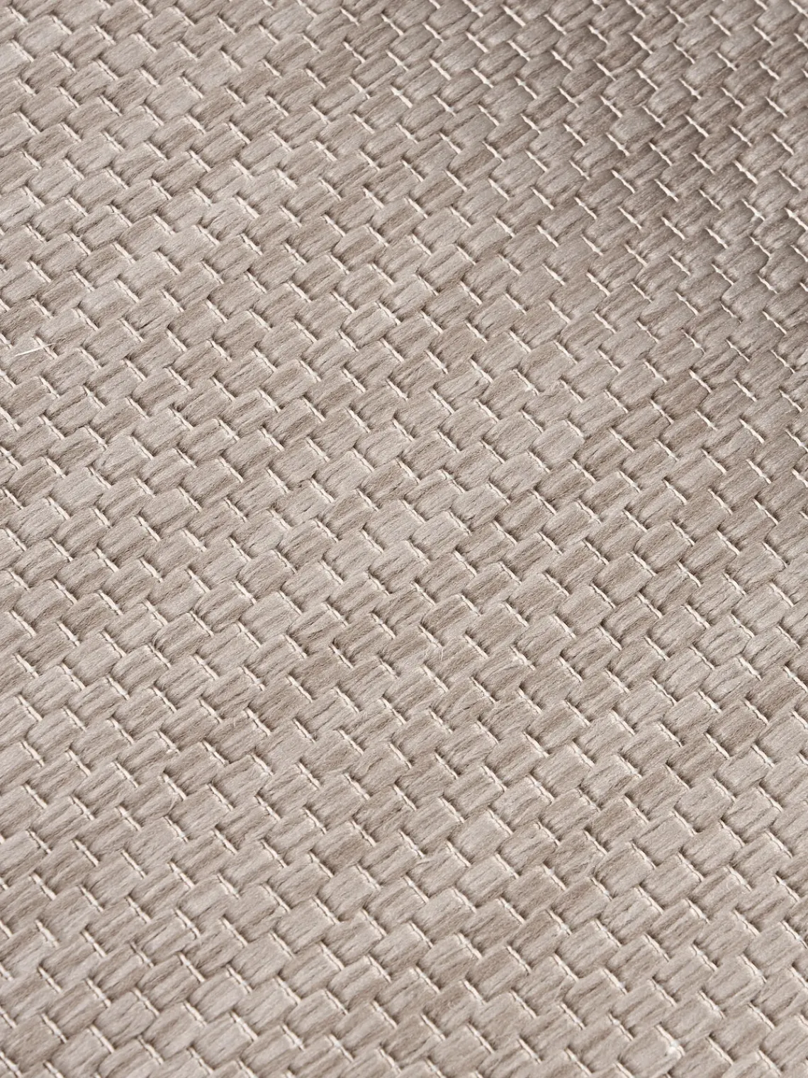 Alfombras De Exterior|Alfombras De Exterior>Westwing Collection Alfombra reversible redonda para interior y exterior Whitby Taupe, blanco Off White