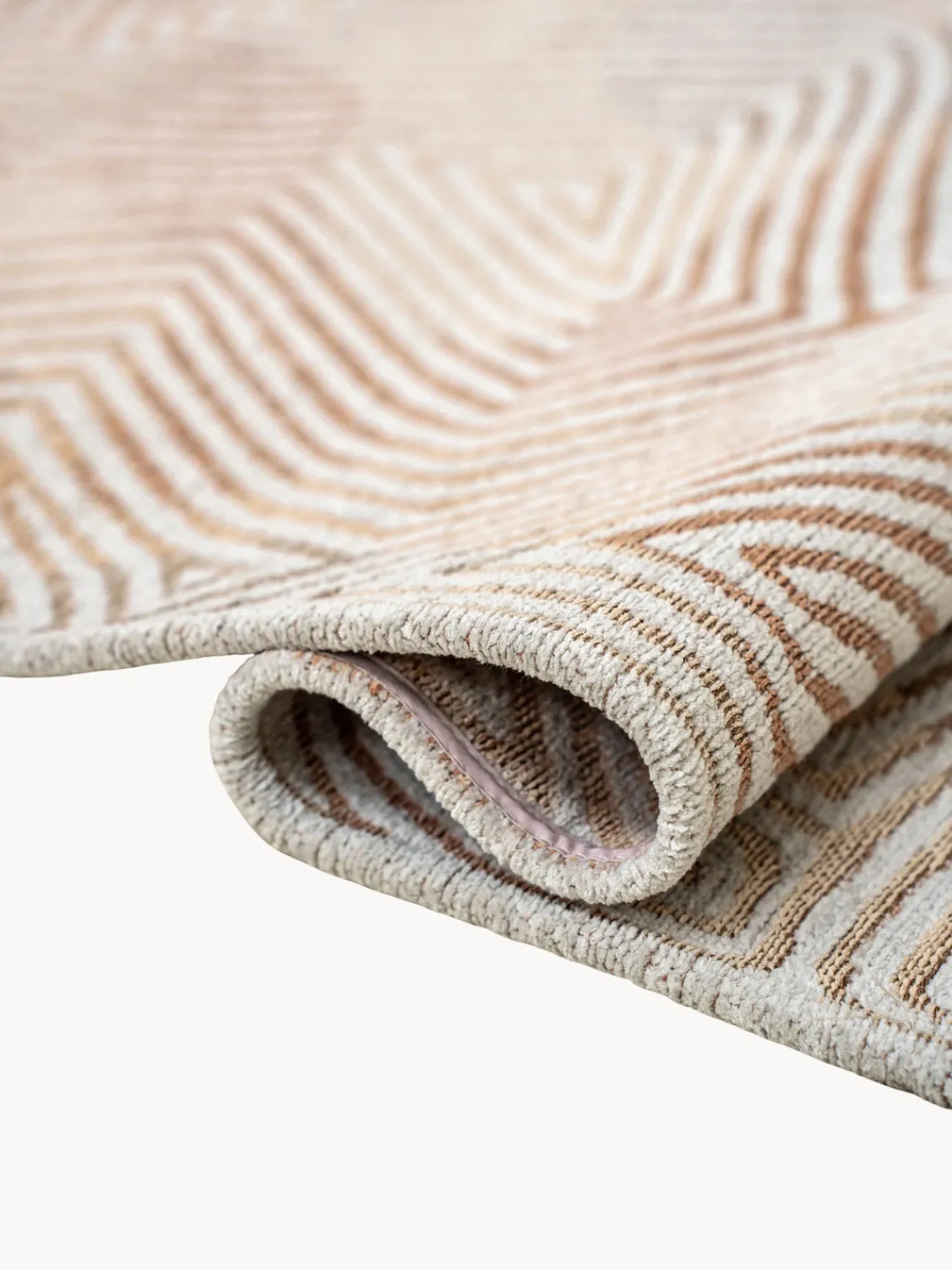 Alfombra tejida Jacquard Coral Rectangular|Alfombras Rectangulares