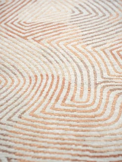 Alfombra tejida Jacquard Coral Rectangular|Alfombras Rectangulares