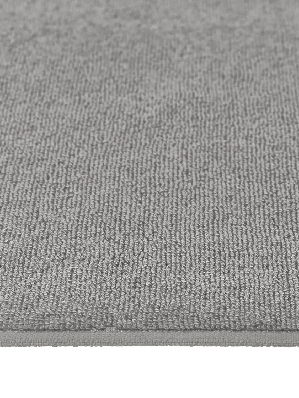 Alfombras De Baño|Mantas>Westwing Collection Alfombrilla de baño antideslizante de algodón ecológico Premium Gris oscuro