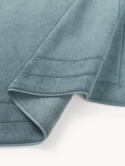 Alfombras De Baño|Mantas></noscript>Westwing Collection Alfombrilla de baño antideslizante de algodón ecológico Premium Azul petróleo