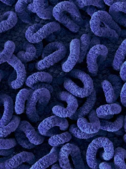 Alfombras De Baño|Mantas></noscript>Westwing Collection Alfombrilla de baño antideslizante Ini Azul real