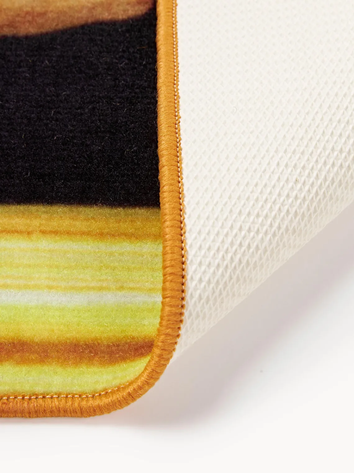 Alfombras De Baño|Mantas>SELETTI Alfombrilla de baño antideslizante Lipsticks Dorado, negro, multicolor