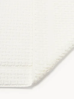 Alfombras De Baño|Mantas></noscript>Westwing Collection Alfombrilla de baño antideslizante Niam Blanco crema