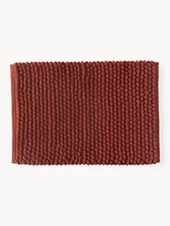 Alfombras De Baño|Mantas>Westwing Collection Alfombrilla de baño Brady Rojo óxido