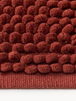 Alfombras De Baño|Mantas>Westwing Collection Alfombrilla de baño Brady Rojo óxido