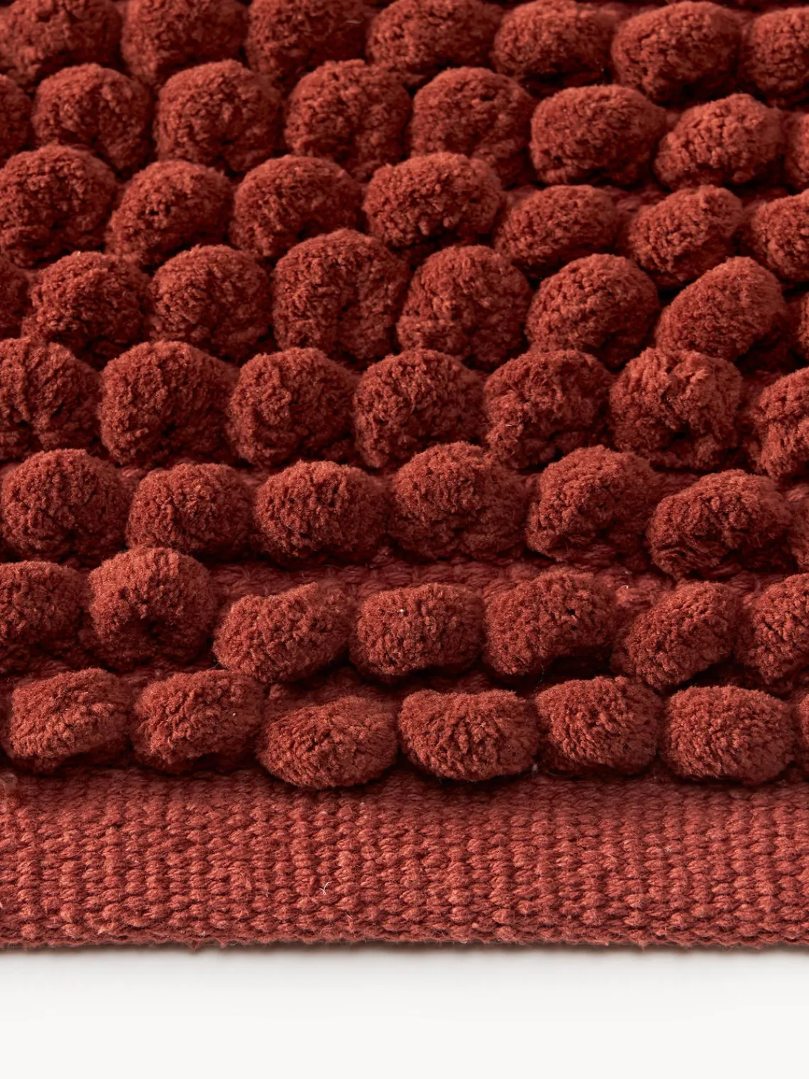 Alfombras De Baño|Mantas>Westwing Collection Alfombrilla de baño Brady Rojo óxido
