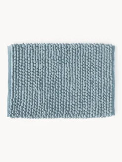 Alfombras De Baño|Mantas>Westwing Collection Alfombrilla de baño con diseño de lazo Brady Gris azulado