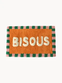 Online Alfombrilla de baño de algodón Bisous Alfombras De Baño|Mantas