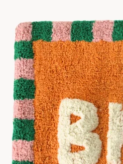 Online Alfombrilla de baño de algodón Bisous Alfombras De Baño|Mantas