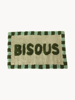 Online Alfombrilla de baño de algodón Bisous Alfombras De Baño|Mantas