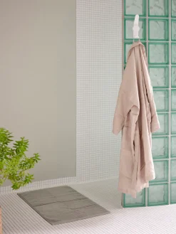 Alfombras De Baño|Mantas>Zone Denmark Alfombrilla de baño de algodón Classic Verde oscuro