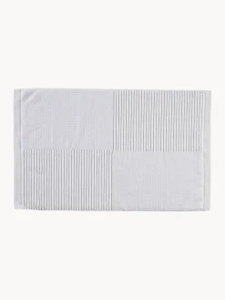 Alfombras De Baño|Mantas>Zone Denmark Alfombrilla de baño de algodón Classic Gris claro