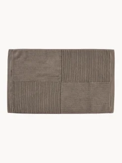 Alfombras De Baño|Mantas>Zone Denmark Alfombrilla de baño de algodón Classic Marrón