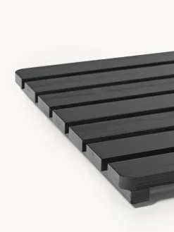 Alfombrilla de baño de bambú Kit Alfombras De Baño|Mantas