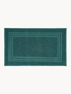 Alfombras De Baño|Mantas> Alfombrilla de baño Gentle Azul petróleo