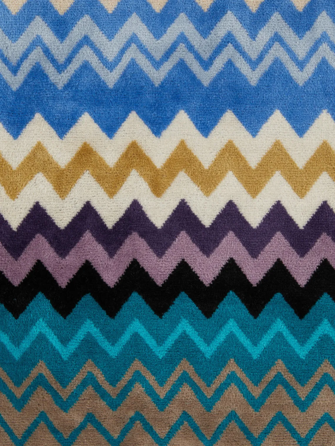 Alfombras De Baño|Mantas>Missoni Alfombrilla de baño Giacomo Multicolor, tonos beige, turquesa y azules